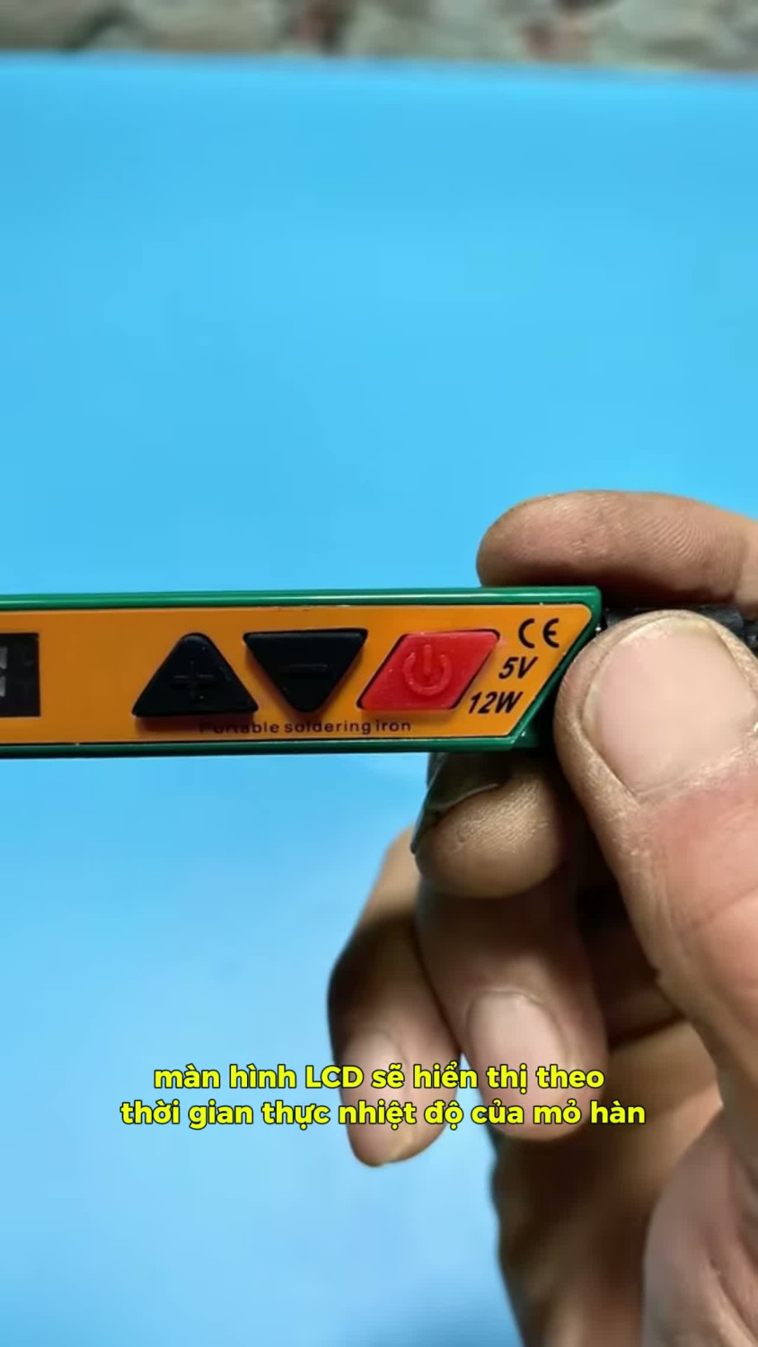 Mỏ hàn mini Type-C, nhỏ gọn mà tiện cực!