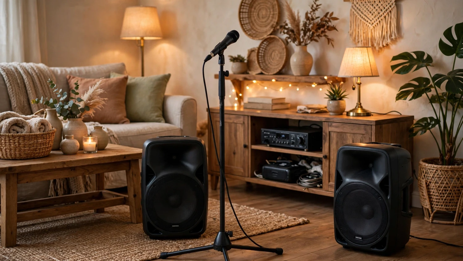 Xu hướng vang cơ 2026 cho dàn karaoke gia đình