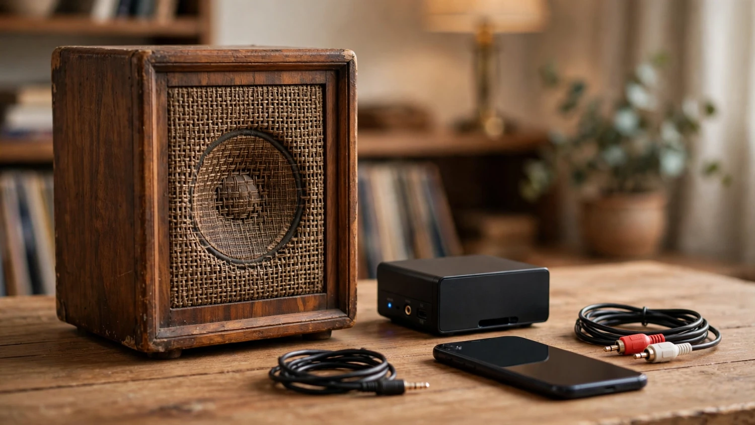 Cách biến amply/loa cũ thành loa bluetooth với bộ thu phát bluetooth 5.0