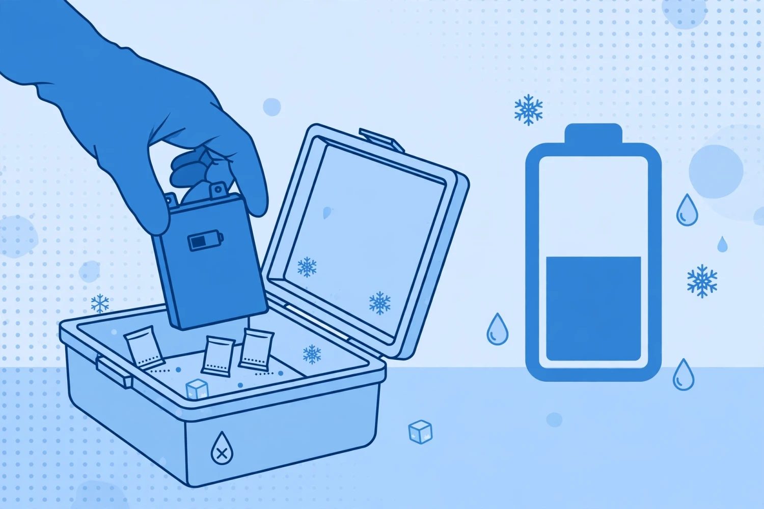 Bảo quản pin loa và mạch BMS đúng cách khi để lâu không dùng