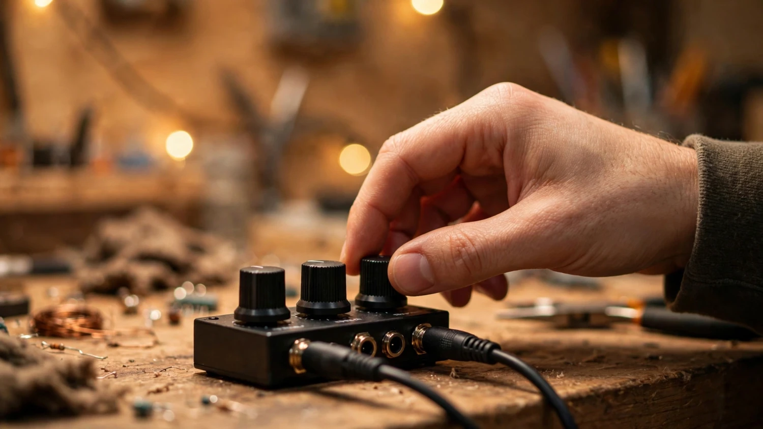 Kinh nghiệm mua mạch chỉnh EQ online: kiểm tra núm chỉnh bass treble