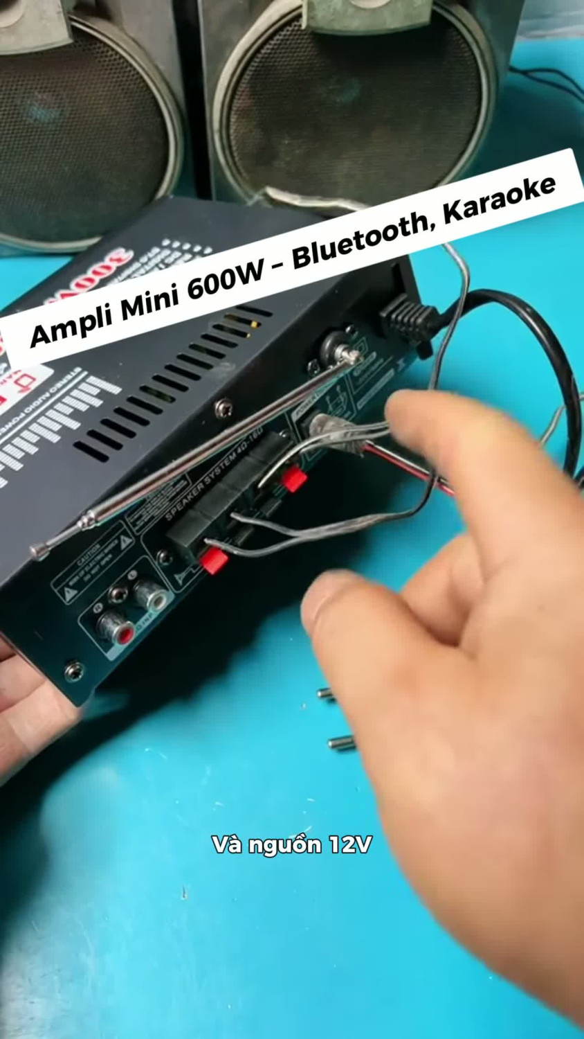 Ampli mini KL-800 BT-198B, thiết kế gọn nhưng tích hợp nhiều tính năng cho nhu cầu nghe nhạc và hát karaoke 🎤🔊 Có thể dùng cho loa gia đình, xe ô tô hoặc các bộ loa DIY. 👉 Muốn xem chi tiết, bấm giỏ h