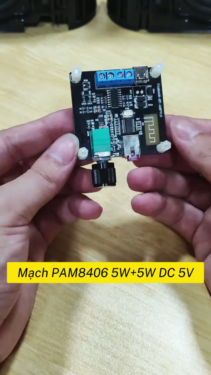 Mạch PAM8406 5W+5W DC 5V...
