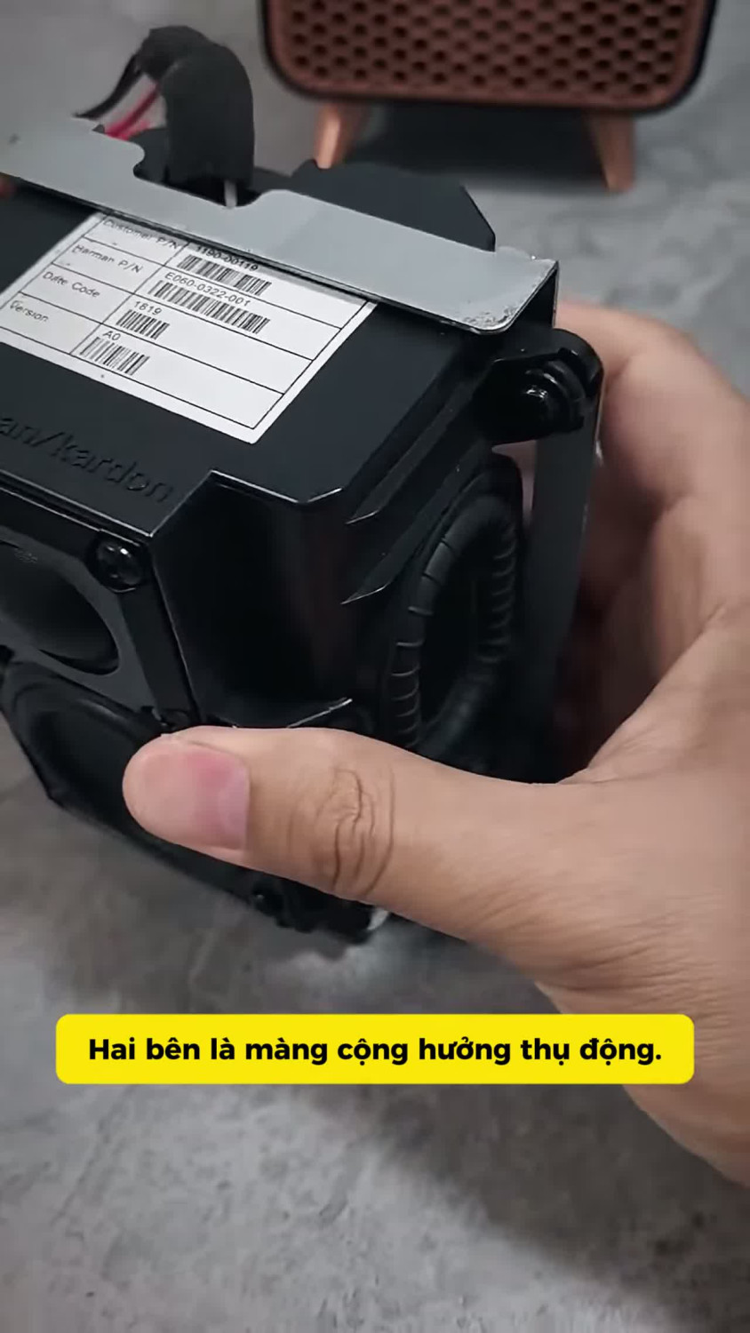 Cụm loa Harman 30W gồm bass, treble và 2 màng cộng hưởng, nâng cấp âm thanh gọn đẹp! 🔊 https://s.shopee.vn/7VH72VXnAc #LoaKeoMT #Harman #CumLoa #LoaDIY #AmThanh | Điện Tử MT - review linh kiện loa kéo