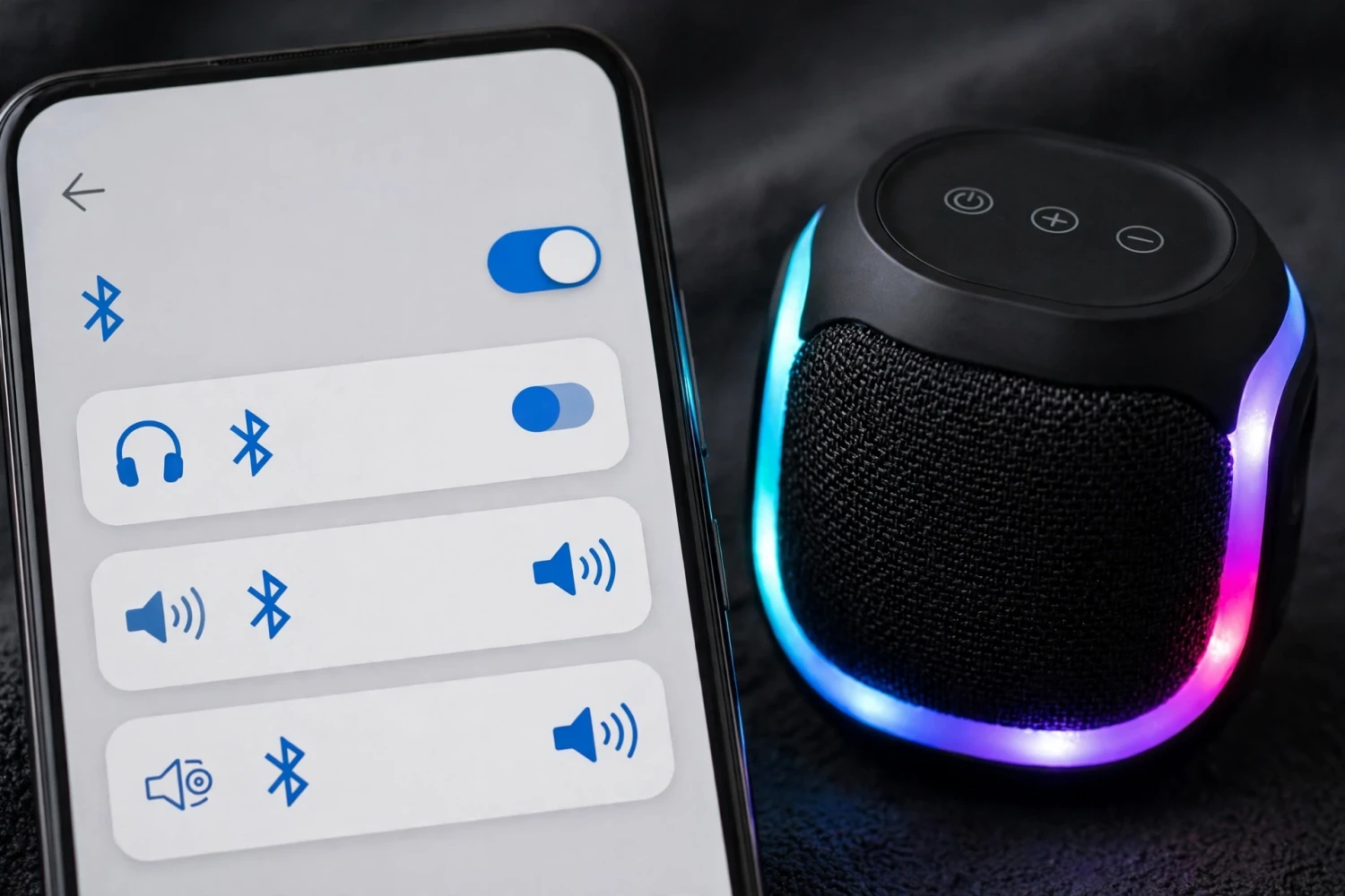 Cách khắc phục loa bluetooth đèn LED RGB hay bị ngắt kết nối