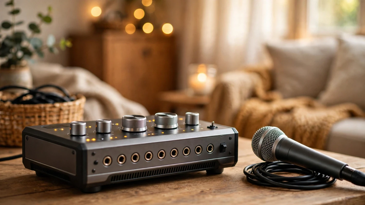 Cách chỉnh echo, reverb trên mạch âm thanh D800 để hát hay như phòng thu
