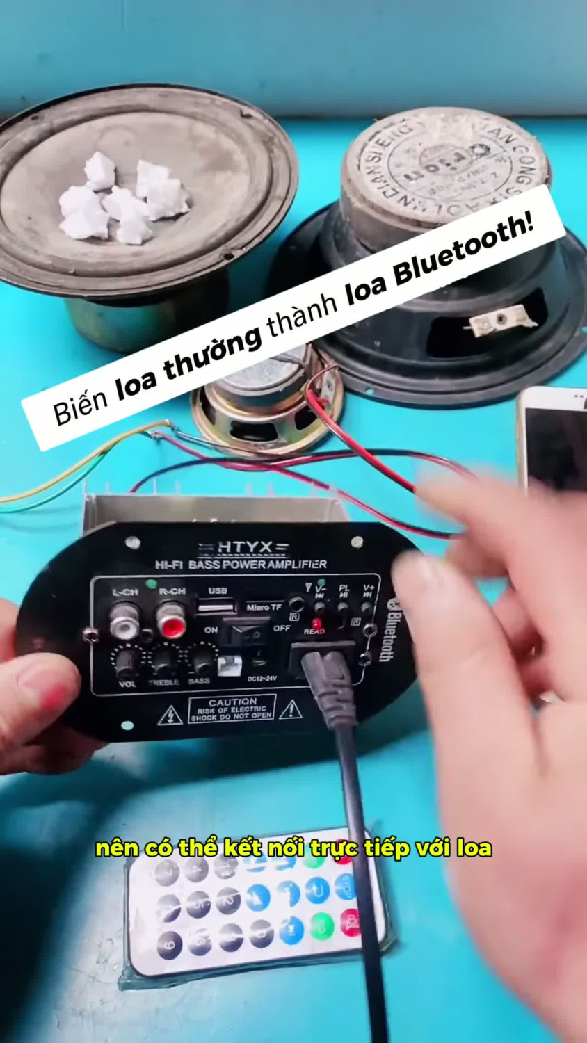 Biến loa thường thành loa Bluetooth!