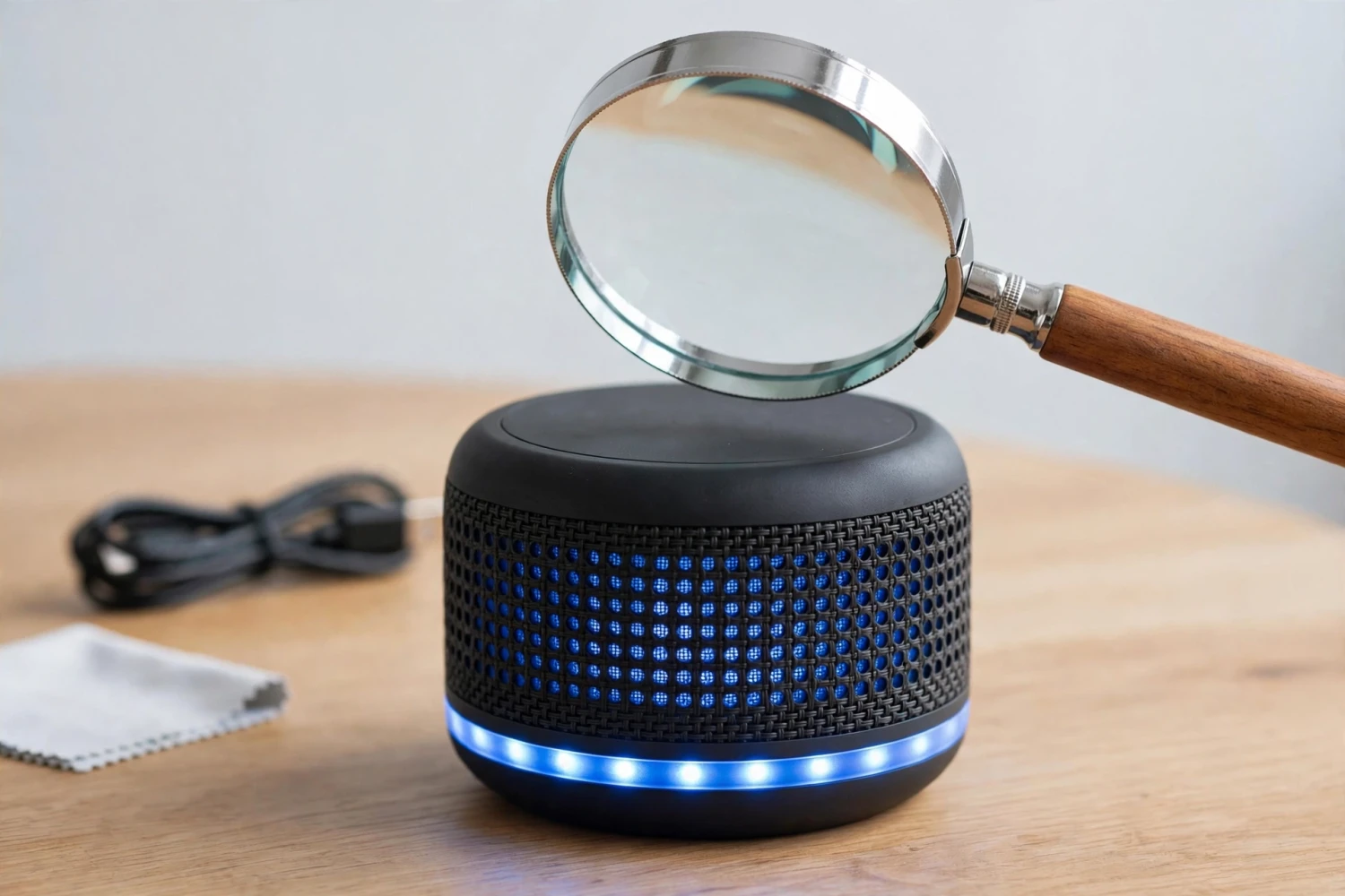 Kinh nghiệm mua loa bluetooth đèn LED RGB online: kiểm tra thông số thật trước khi đặt hàng