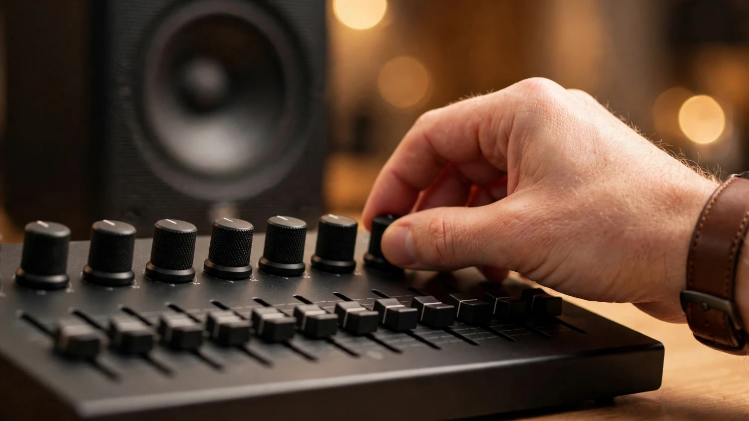 Cách chỉnh EQ loa bluetooth bằng núm chỉnh equalizer